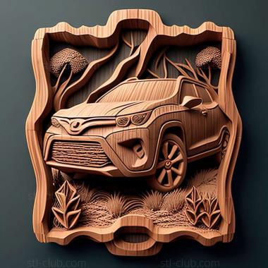 3D модель Toyota Corolla Cross (STL)